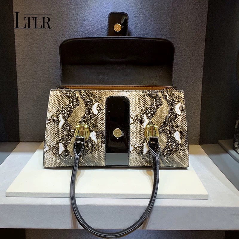 LTLR Designer Snakeskin Print Handbag – 2025 Limited Edition