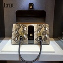 LTLR Designer Snakeskin Print Handbag – 2025 Limited Edition