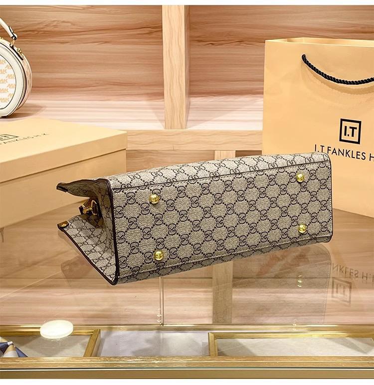 2025 Premium Genuine Leather Tote Bag – Elegant Office & Everyday Carry