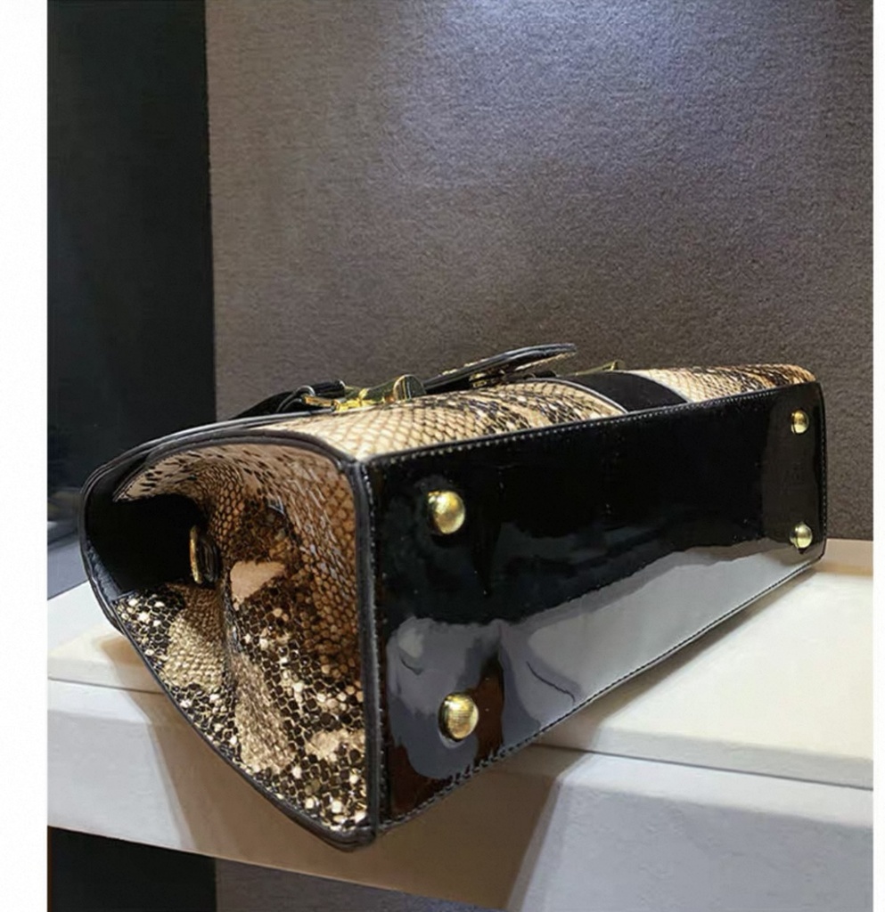 LTLR Designer Snakeskin Print Handbag – 2025 Limited Edition
