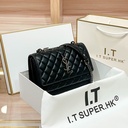 Luxury Genuine Leather Women’s Quilted Chain Bag – 2025 New Crossbody Small Square Bag