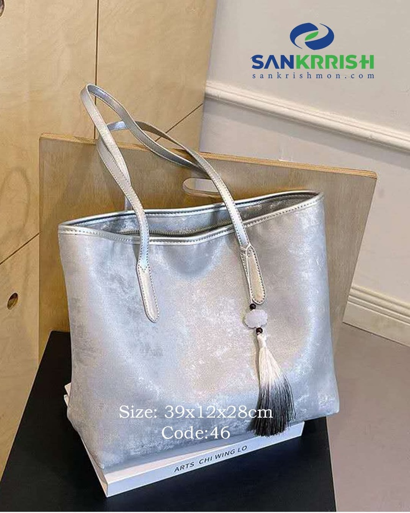 Elegant Large-Capacity Women’s Tote Bag 2025 | Premium PU Leather Shoulder & Handbag | Fashion Commuter Bag