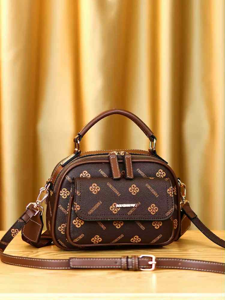 Elegant Vintage Women’s Handbag 2025 | PVC Shoulder & Crossbody Bag | Fashion Mom Tote Bag