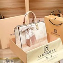 Sankrrish's Premium Leather Tote Bag 2025 | Stylish Women's Large Capacity Handbag | Office & Daily Use Tote