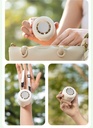 Portable Neck Cooling Fan Mini Clip Fan Rechargeable Handheld Cooling Fan