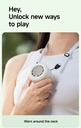 Portable Neck Cooling Fan Mini Clip Fan Rechargeable Handheld Cooling Fan