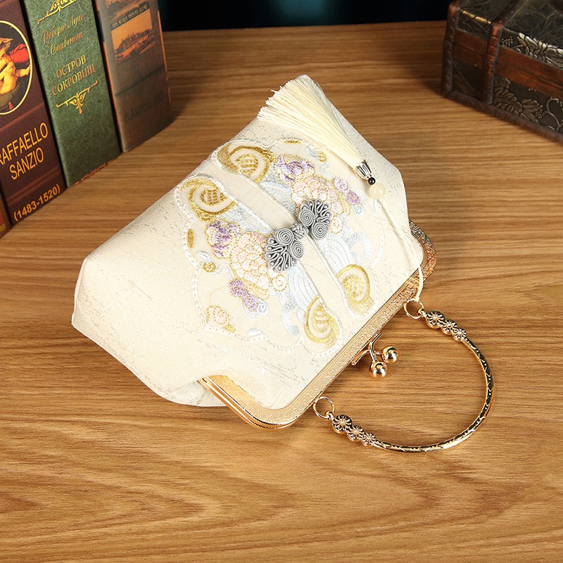 Elegant Embroidered Hanfu | Style Handbag for Women