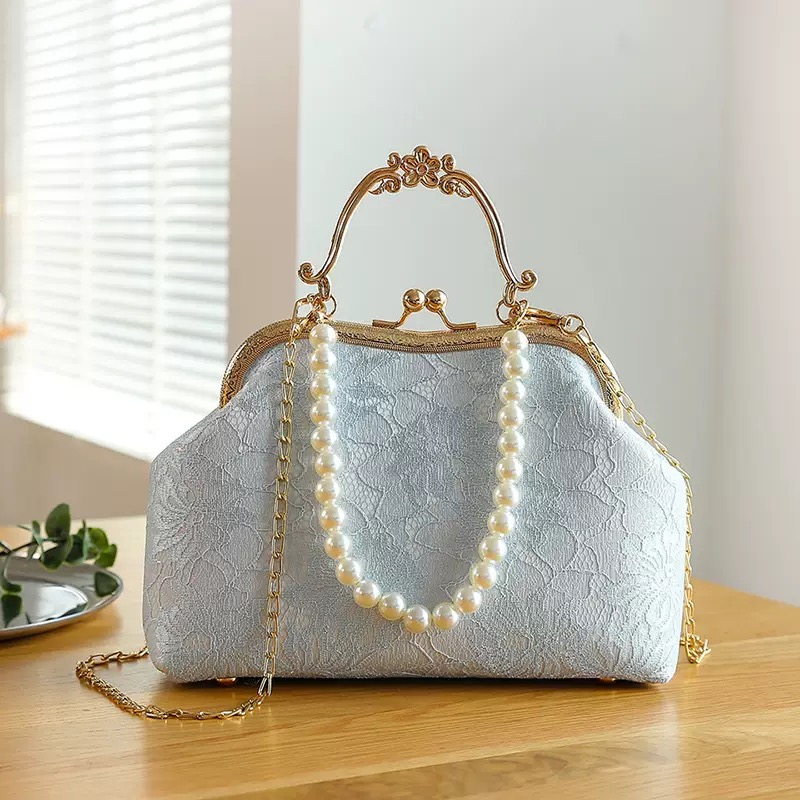 Luxury Lace Pearl | Handbag for Women