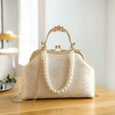 Luxury Lace Pearl | Handbag for Women