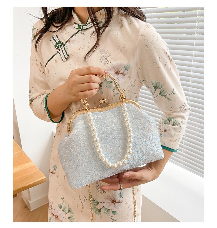 Luxury Lace Pearl | Handbag for Women