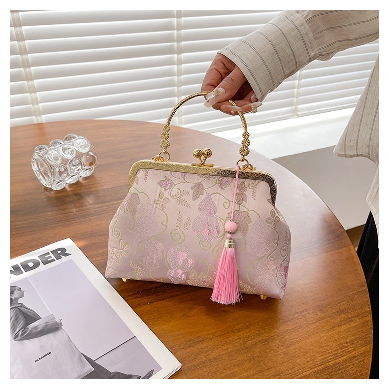 Elegant Embroidered । Cheongsam Handbag