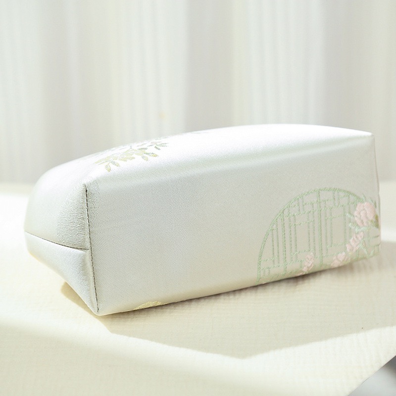 Style Silk Embroidered | Dumpling Handbag for Women