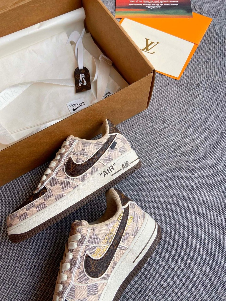Louis Vuitton × Nike Air Force 1 Low – Limited Edition Premium Sneakers