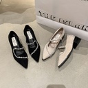 Premium Ladies Sandal with TPR Sole & Velvet-Textured Leather Upper