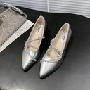 Premium Ladies Sandal with TPR Sole & Velvet-Textured Leather Upper