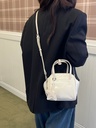 Vintage Waxed Leather Tote Bag for Women | Large Capacity Commuter Handbag