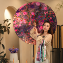 16 Rib Premium Umbrella with UPF 50+ Sun Protection and Carry Bag