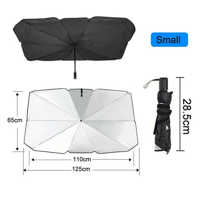 SunGuard Shade™ Umbrella-Style Car Windshield Cover