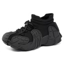 Sankrrish Women's Flyknit Chunky Sneakers | Lightweight Casual Thick Sole Walking Shoes