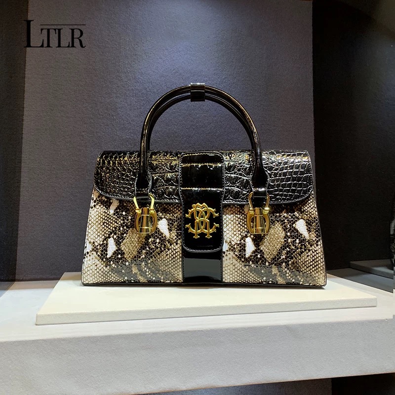 LTLR Designer Snakeskin Print Handbag – 2025 Limited Edition