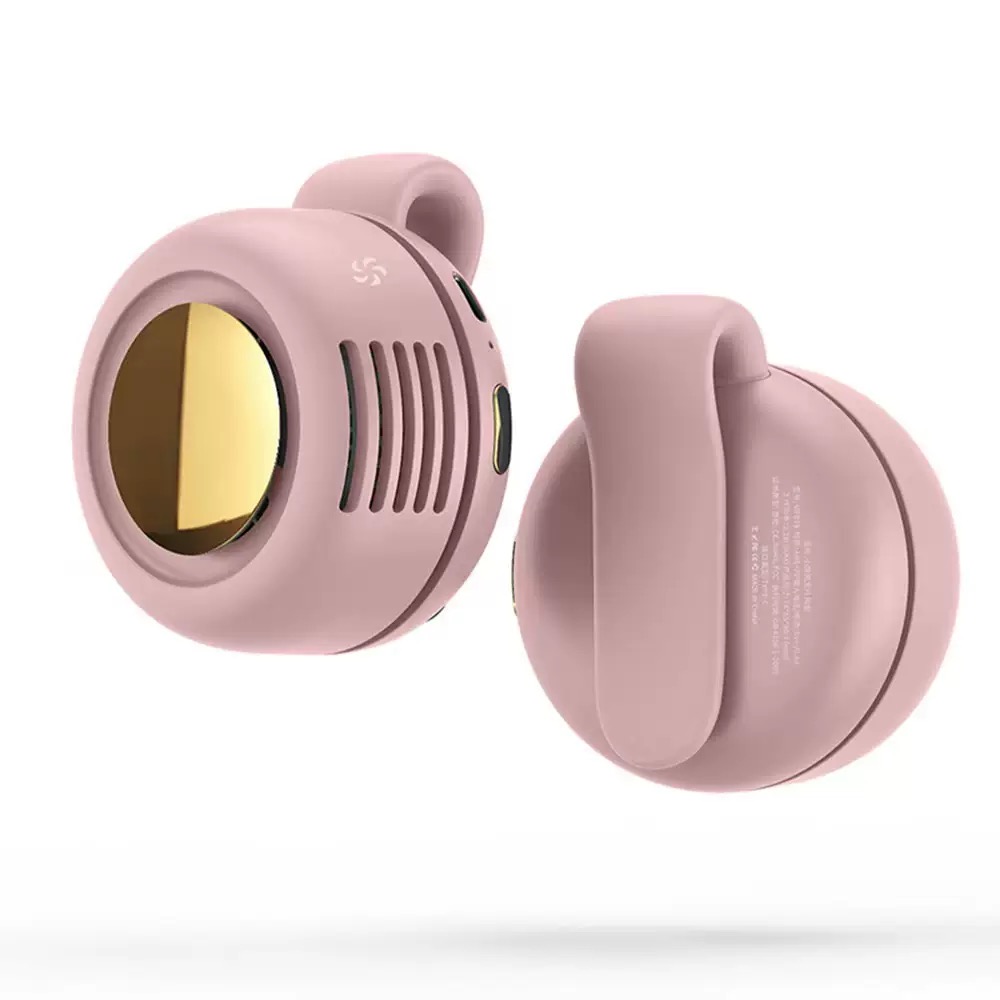 Portable Neck Cooling Fan Mini Clip Fan Rechargeable Handheld Cooling Fan
