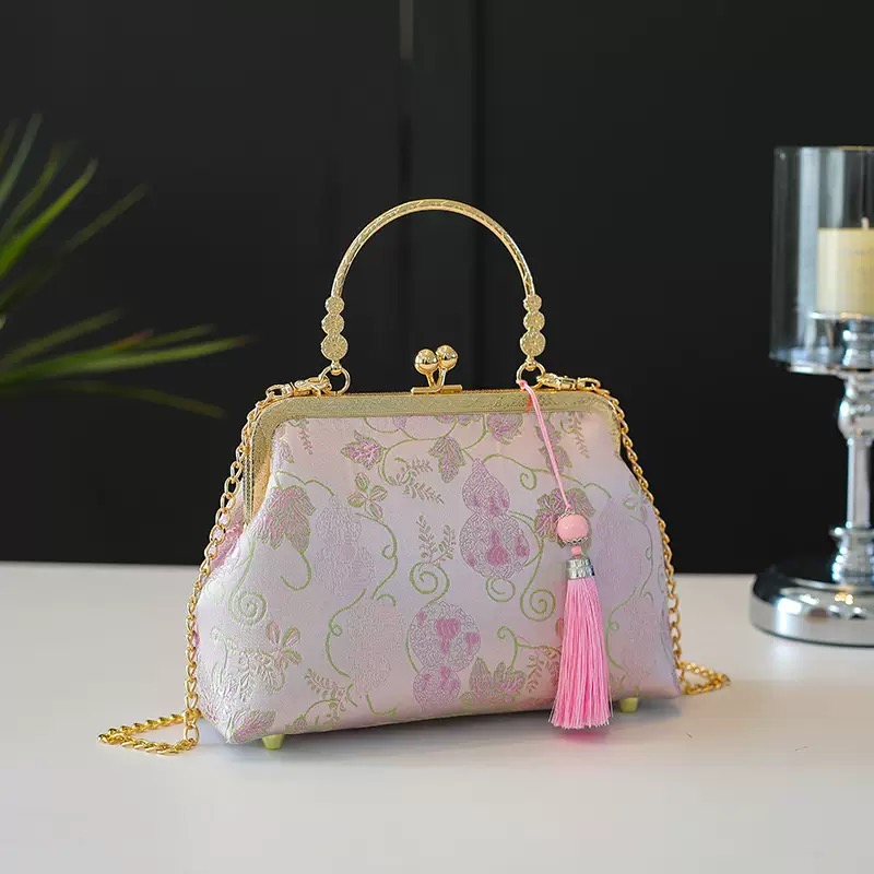 Elegant Embroidered । Cheongsam Handbag