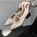 Premium Ladies Sandal with TPR Sole & Velvet-Textured Leather Upper