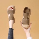 Women’s Open-Toe Platform Sandals – Comfortable, Non-Slip, Slip-On Summer Style