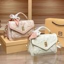 2025 Cross-Border Lace Butterfly Satchel Bag – Elegant & Feminine in Genuine Leather